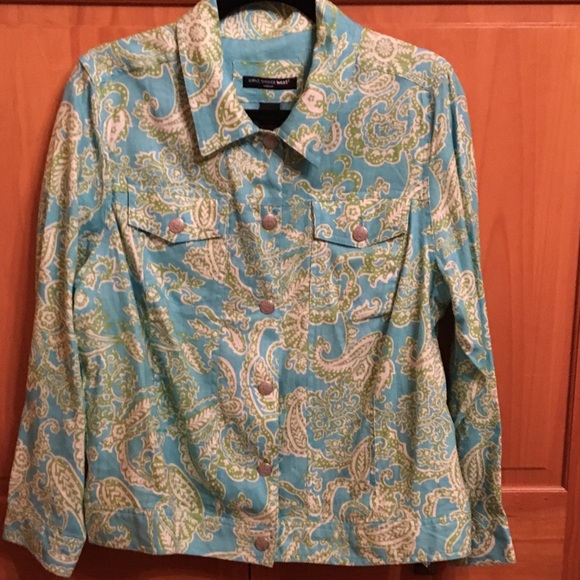 Saint Tropez West Jackets & Blazers - Jean type jacket - 1x - NWT